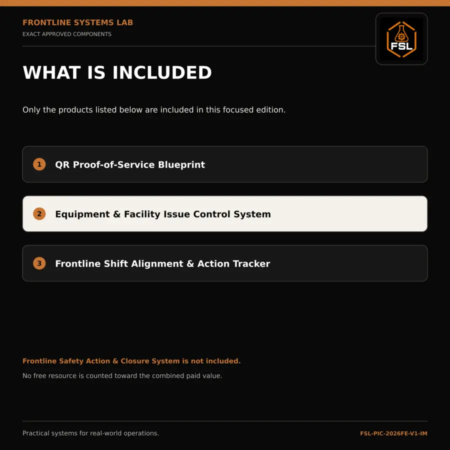 Proof, Issues & Closure Pack preview 3
