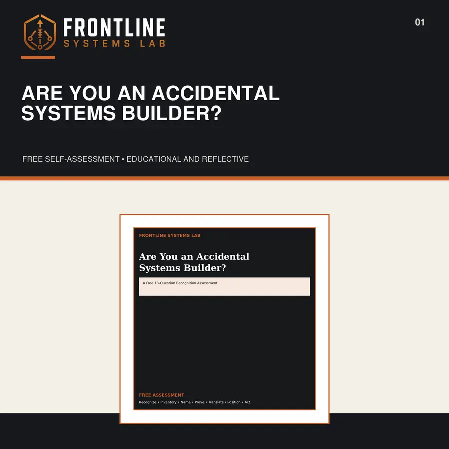 Accidental Systems Builder Free Assessment cover