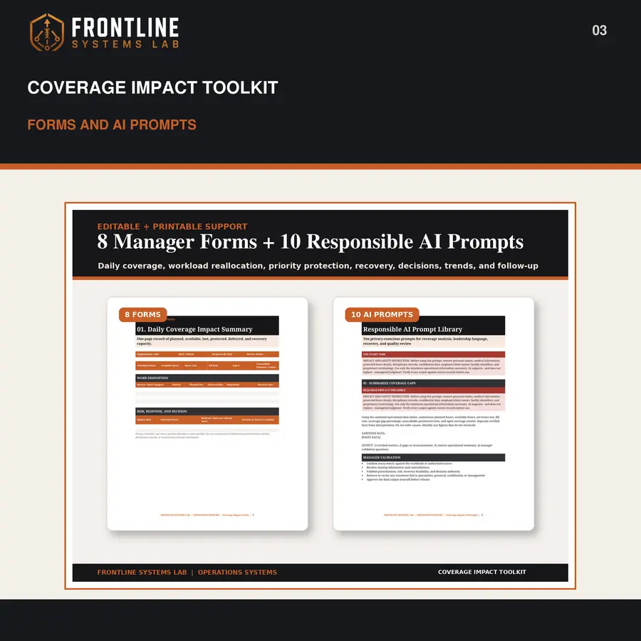 Frontline Coverage Impact Toolkit preview 3