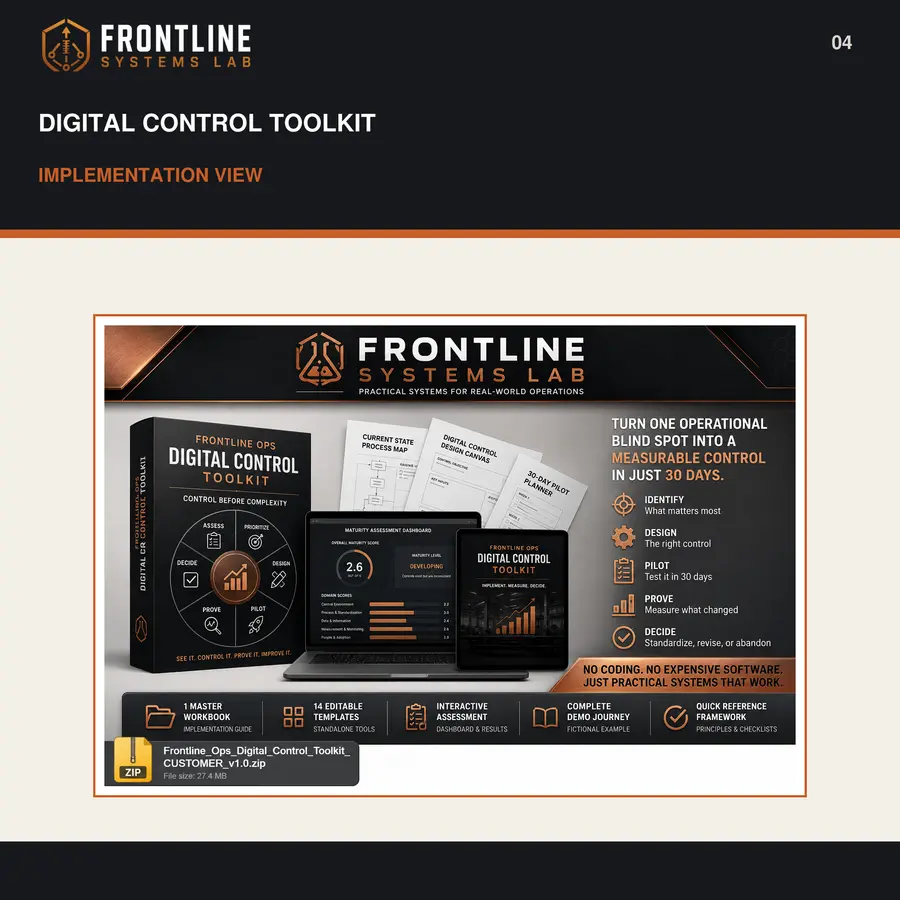 Frontline Ops Digital Control Toolkit preview 4