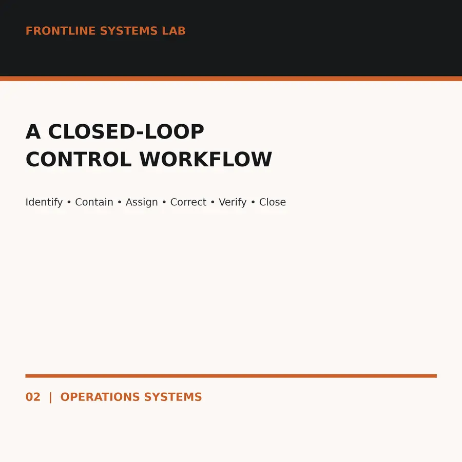Equipment & Facility Issue Control System preview 2