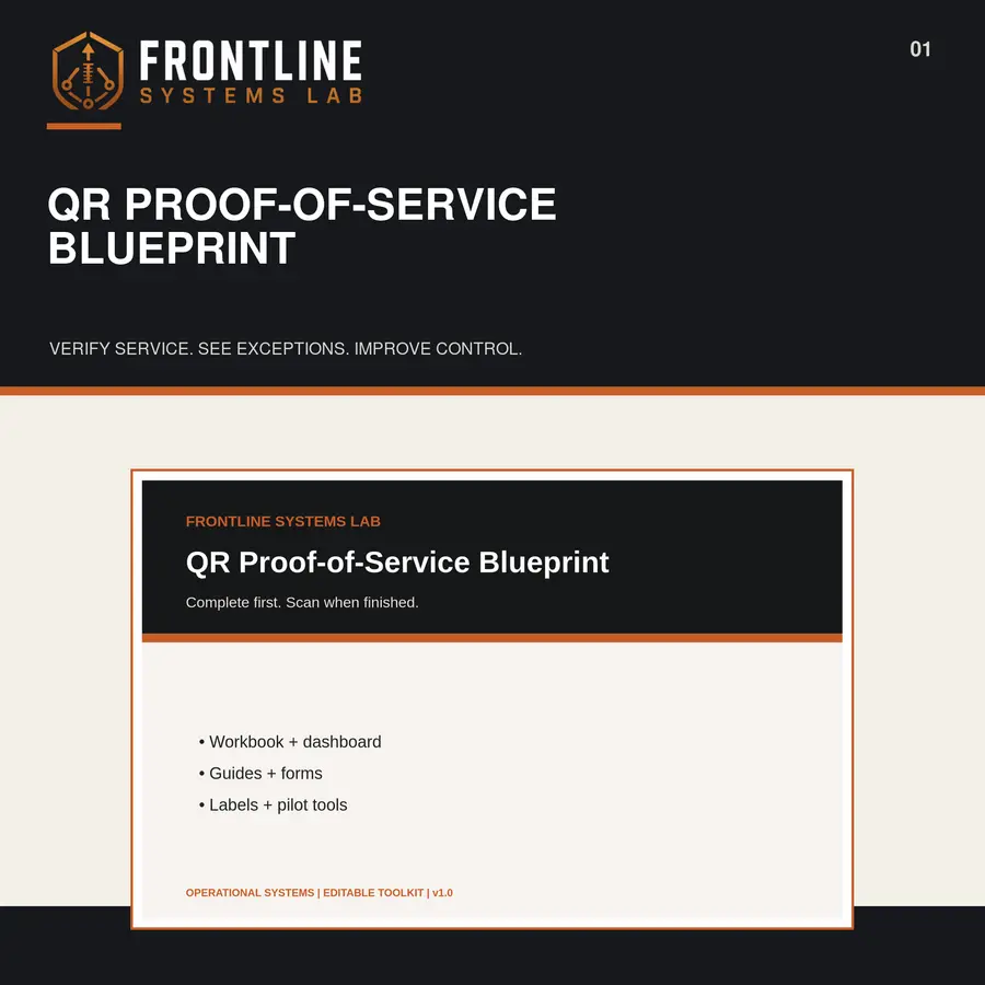 QR Proof-of-Service Blueprint cover