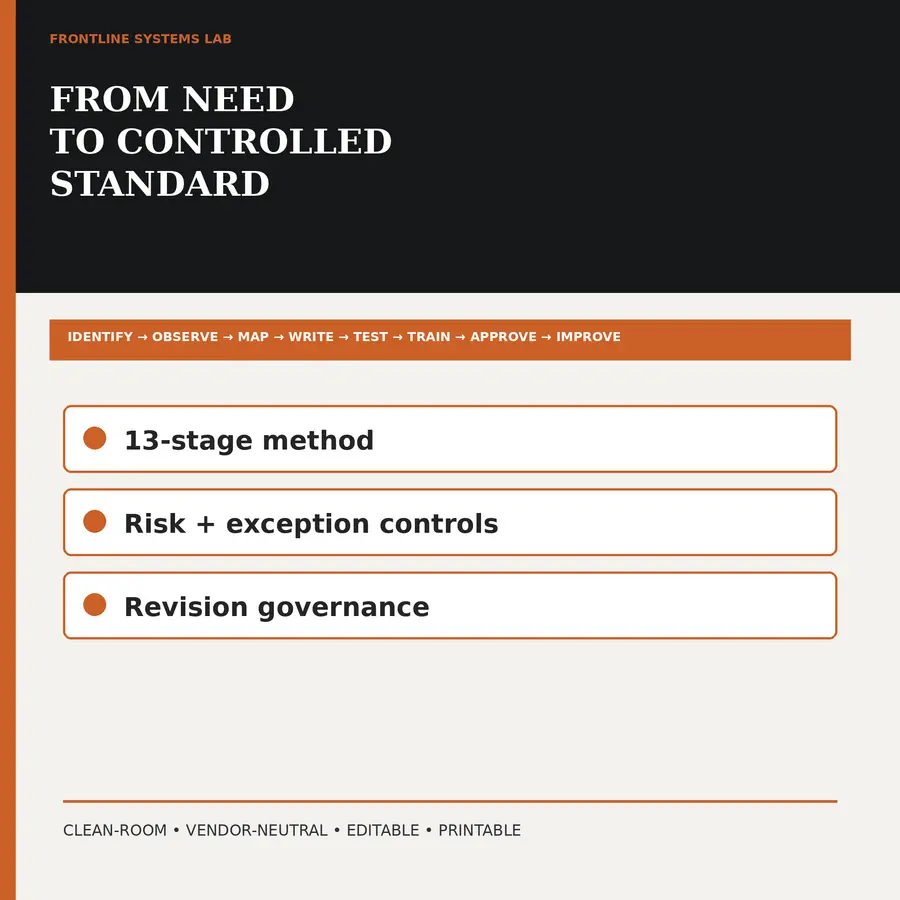 Frontline SOP & Standard Work Builder preview 2